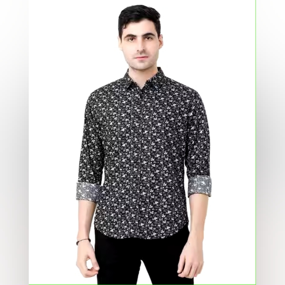 Gentlemen's Outfitters USA Floral Print Button Down Shirt
